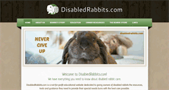 Desktop Screenshot of disabledrabbits.com